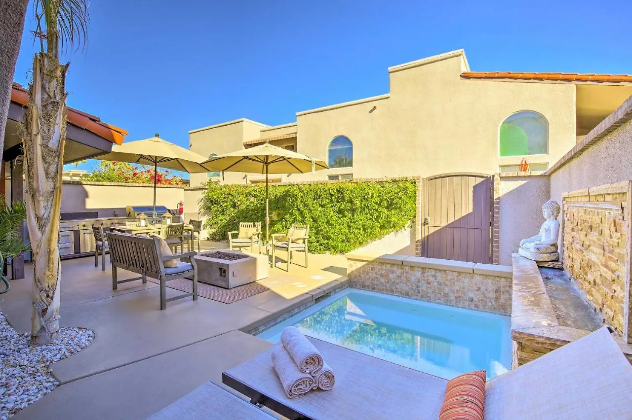 Dtwn Palm Springs Condo Bbq, Pool, Fire Pit, Etc! 0*,  США