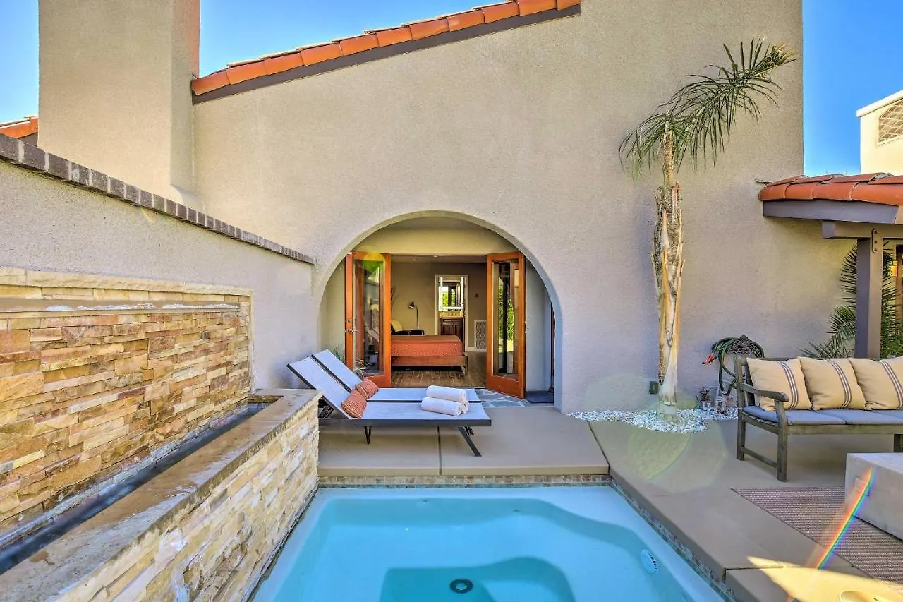 Апартаменты Dtwn Palm Springs Condo Bbq, Pool, Fire Pit, Etc!